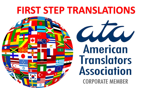 Certified Translation / Traducciones Certificadas - FIRST STEP TRANSLATIONS CORPORATION