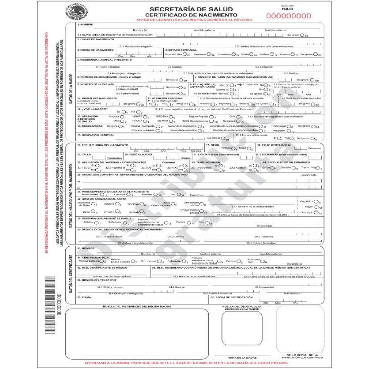 Traducción de Certificados de Nacimiento - FIRST STEP TRANSLATIONS CORPORATION